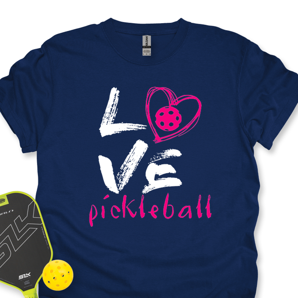 I Love Pickleball Unisex T-Shirt - Picklechillz