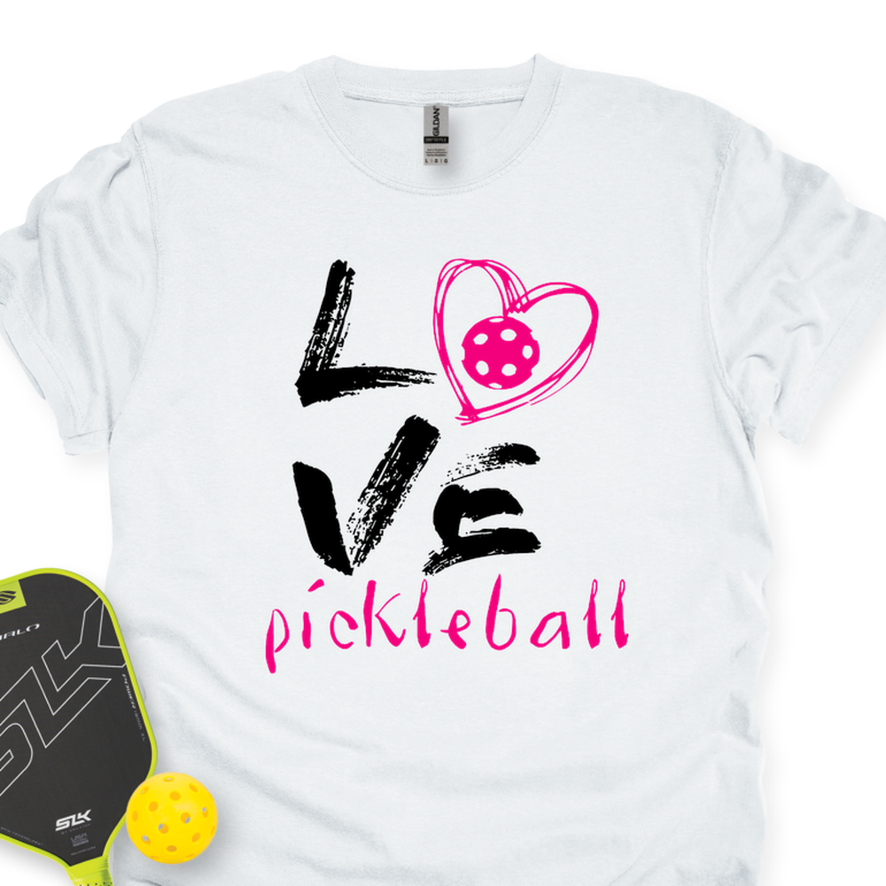 I Love Pickleball Unisex T-Shirt - Picklechillz