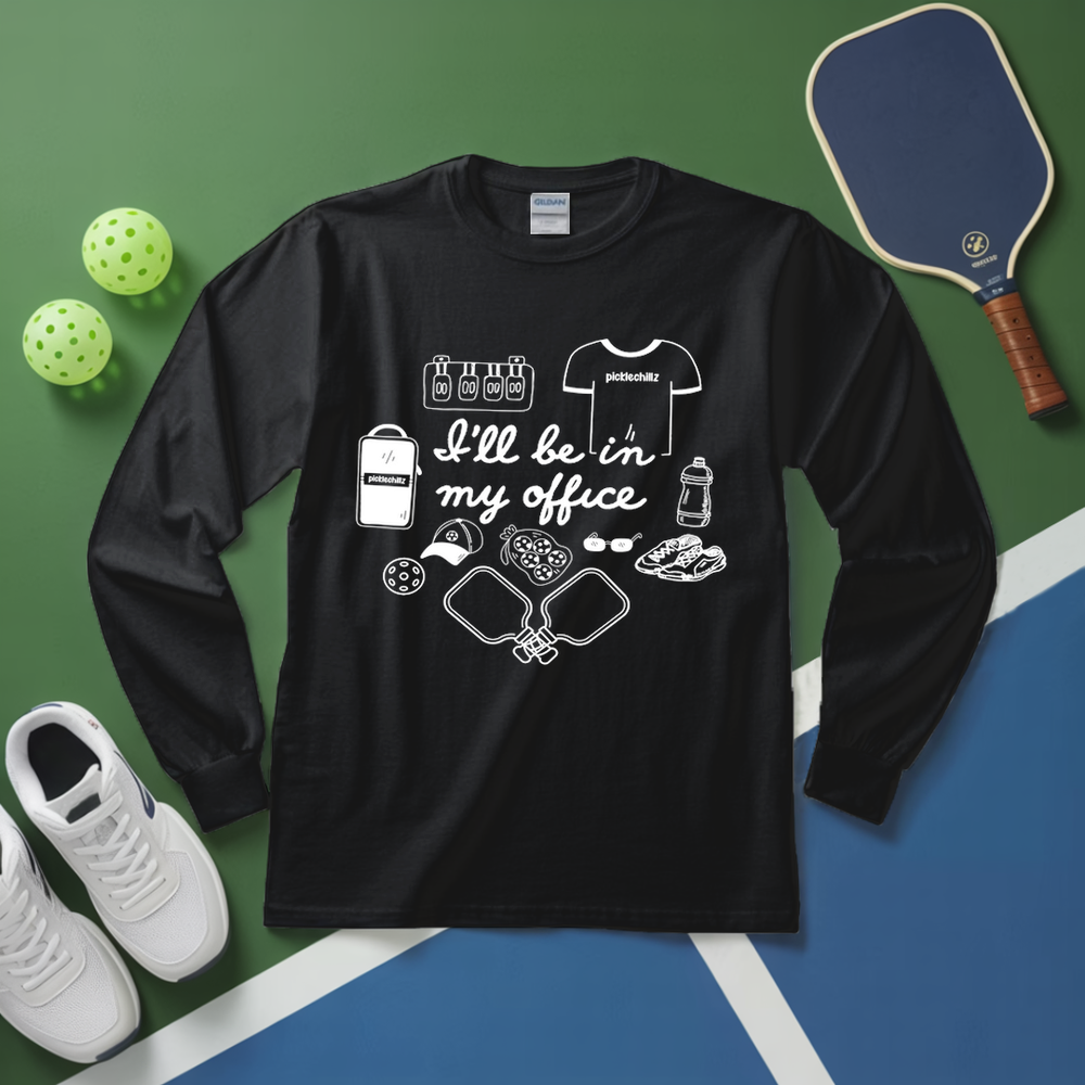 I’ll be in my office Long Sleeve - Picklechillz