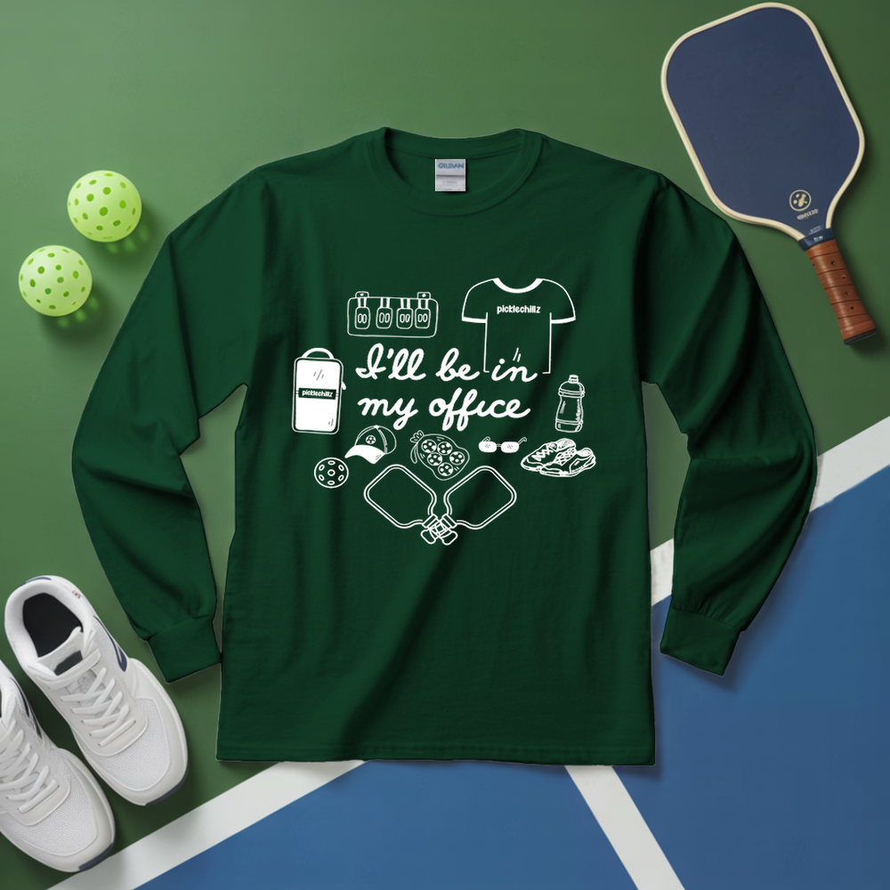 I’ll be in my office Long Sleeve - Picklechillz