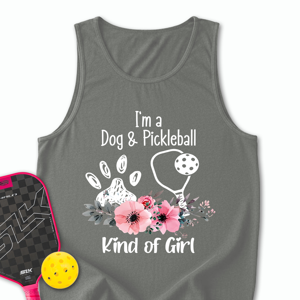 Dog Lover Pickleball Player Tank Top - Picklechillz