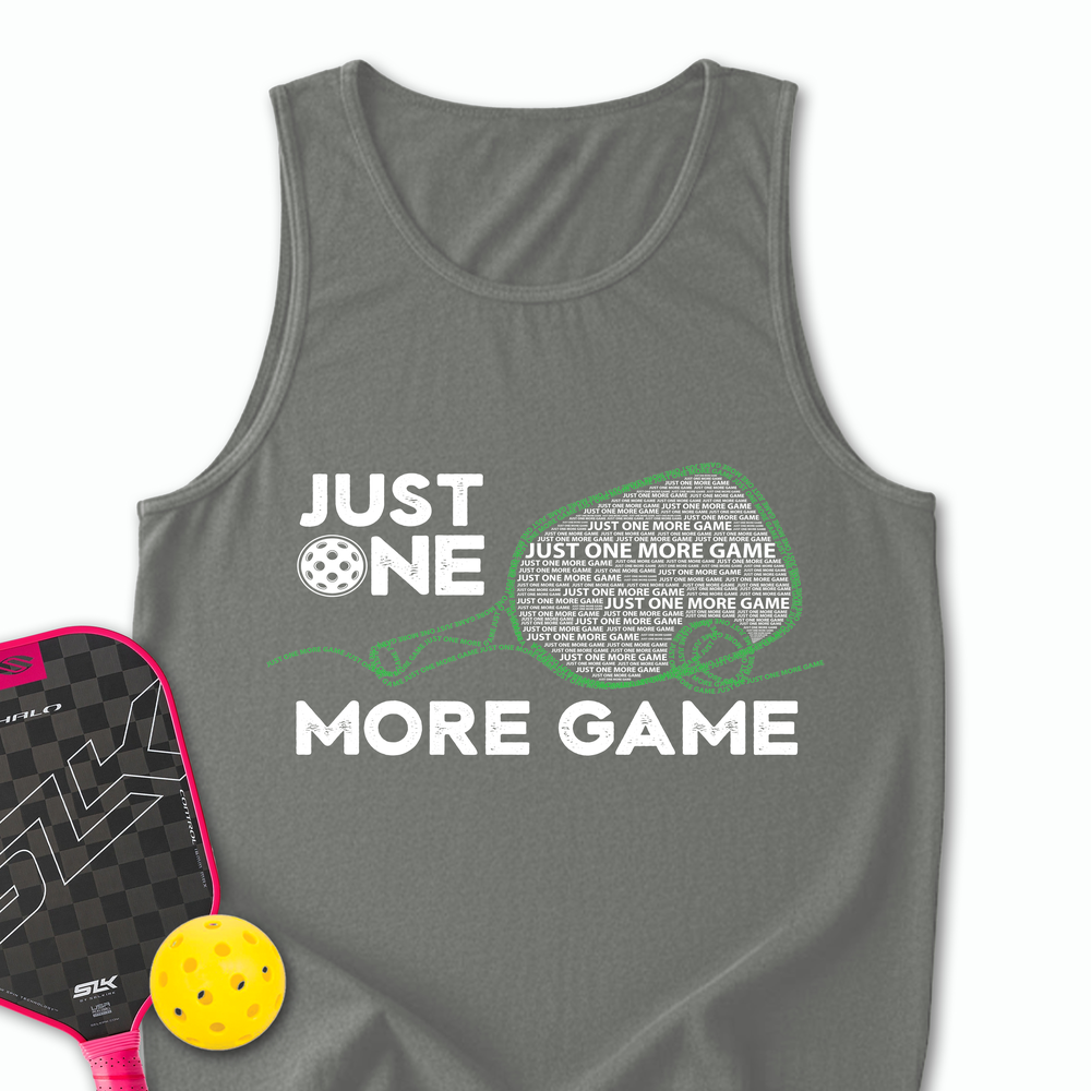 Just One More Game Quotes v1 Tank Top - Picklechillz