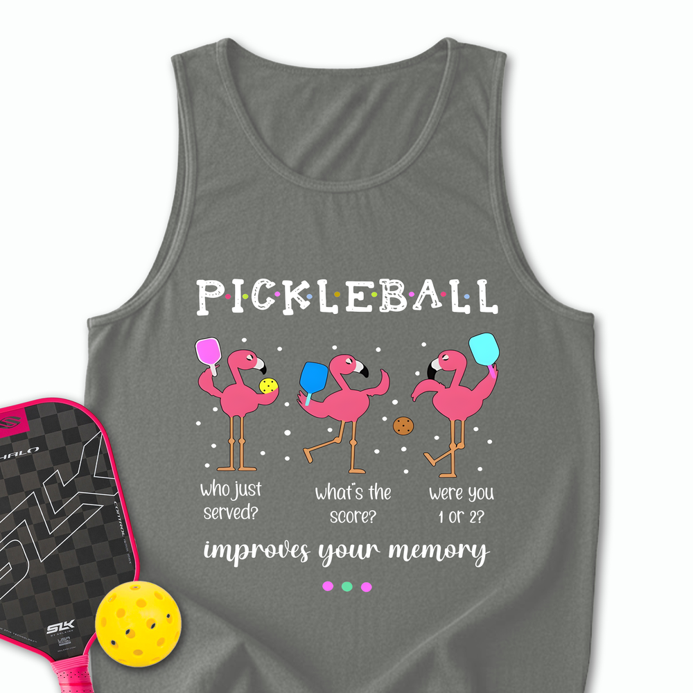 Pickleball Who Just Served? What's The Score? Tank Top - Picklechillz