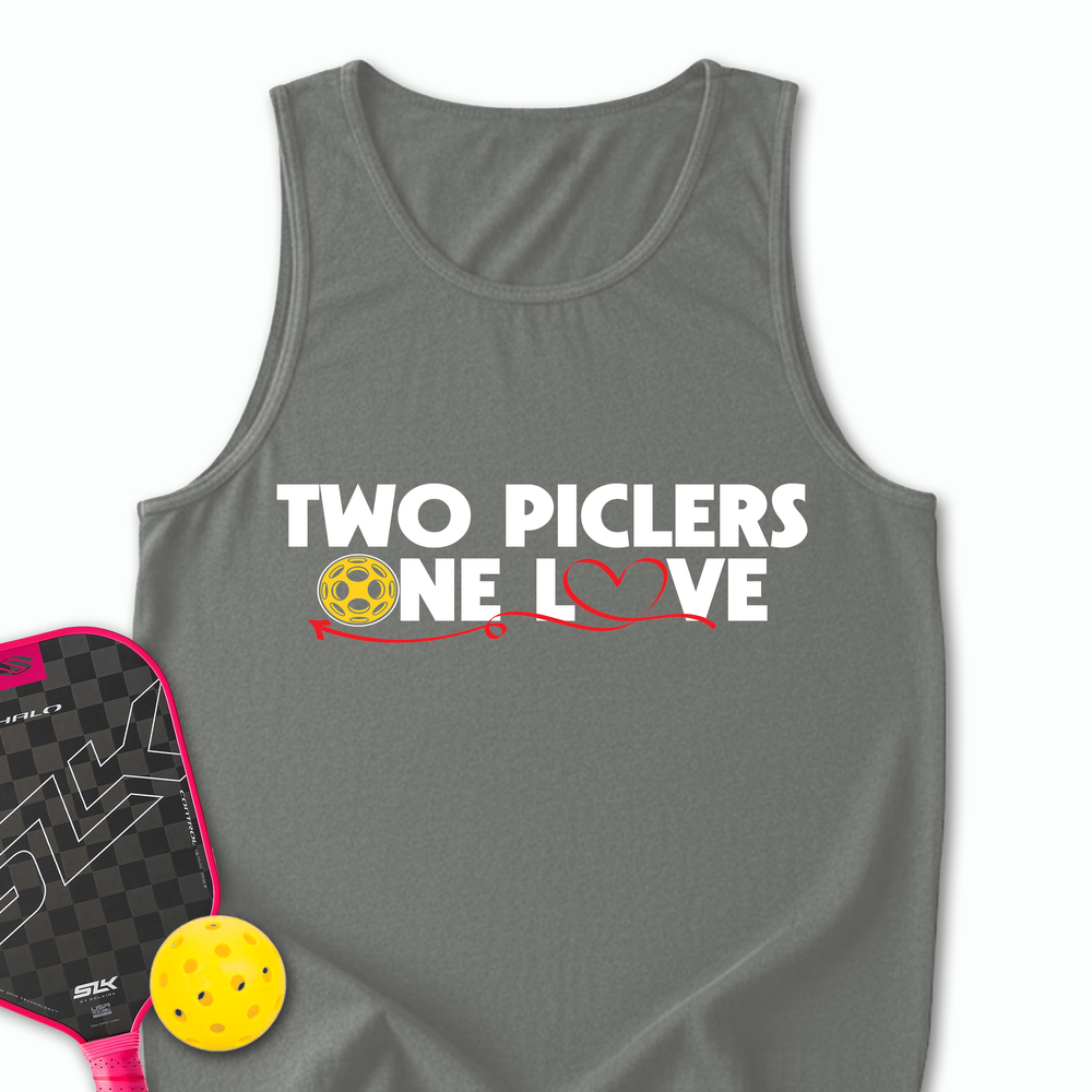 Two Picklers, One Love for Her Tank Top - Picklechillz
