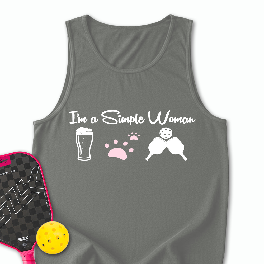 Cat Beer Pickleball Tank Top - Picklechillz