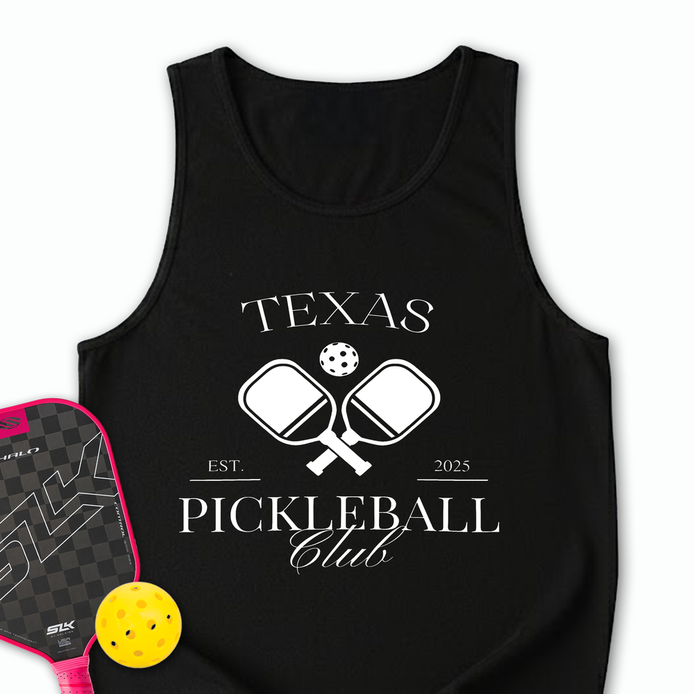 Texas Pickleball Club Tank Top - Picklechillz