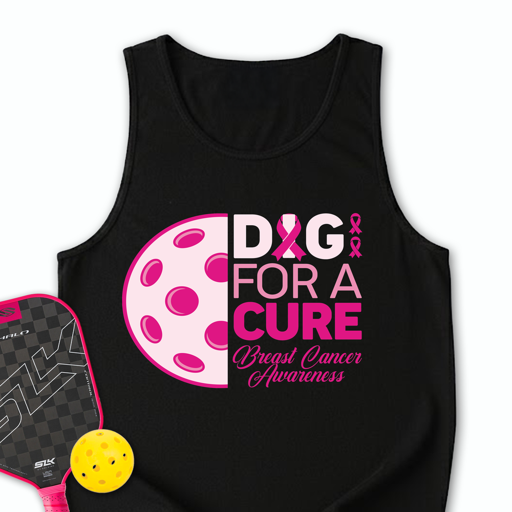 Dig For A Cure Tank Top - Picklechillz