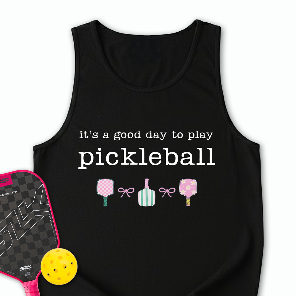 It's a good day to play Pickleball Tank Top - Picklechillz