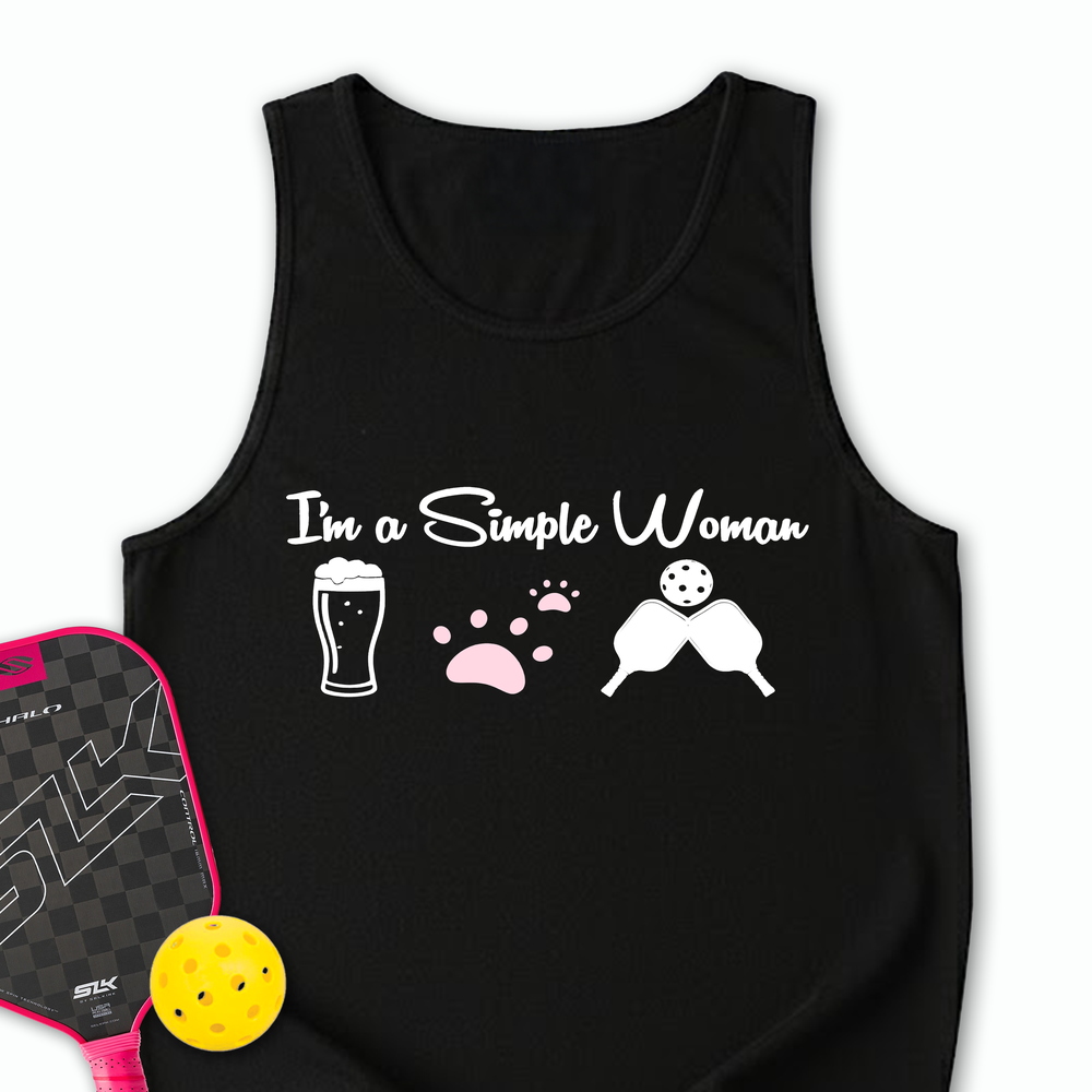 Cat Beer Pickleball Tank Top - Picklechillz