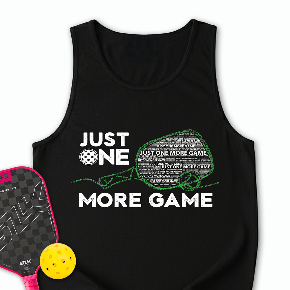 Just One More Game Quotes v1 Tank Top - Picklechillz