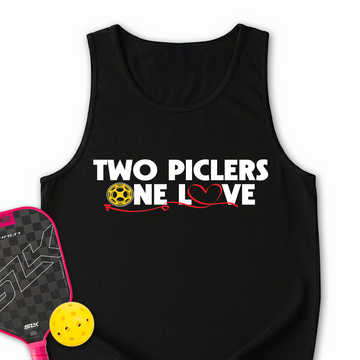 Two Picklers, One Love for Her Tank Top - Picklechillz
