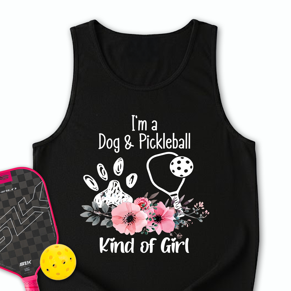 Dog Lover Pickleball Player Tank Top - Picklechillz