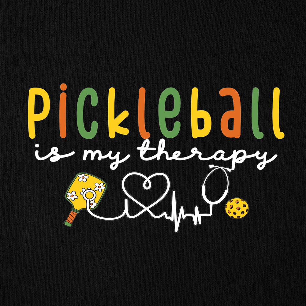 Pickleball Is My Therapy Cute Sweatshirt - Picklechillz