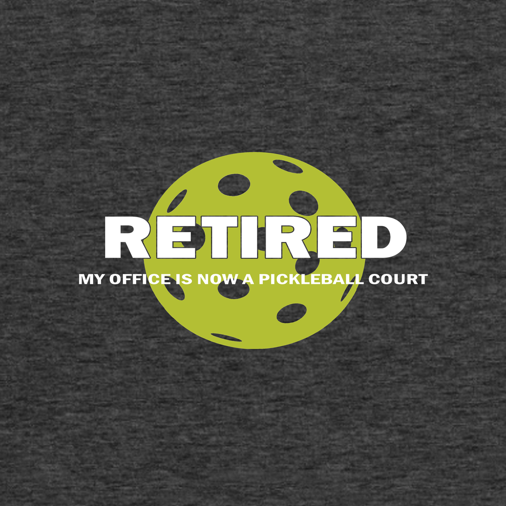 Retired My Office Is Now A Pickleball Court Tank Top - Picklechillz