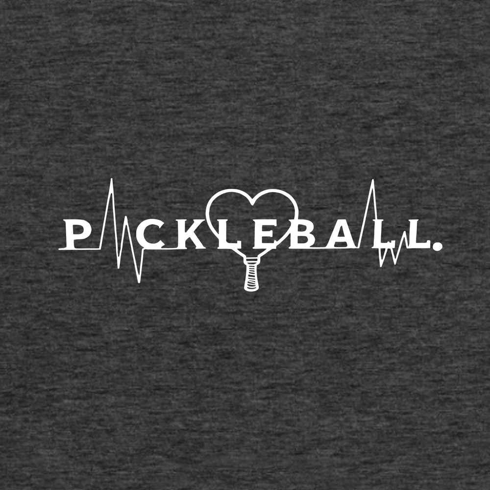 Pickleball Heartbeat Graphic V2 Tank Top - Picklechillz
