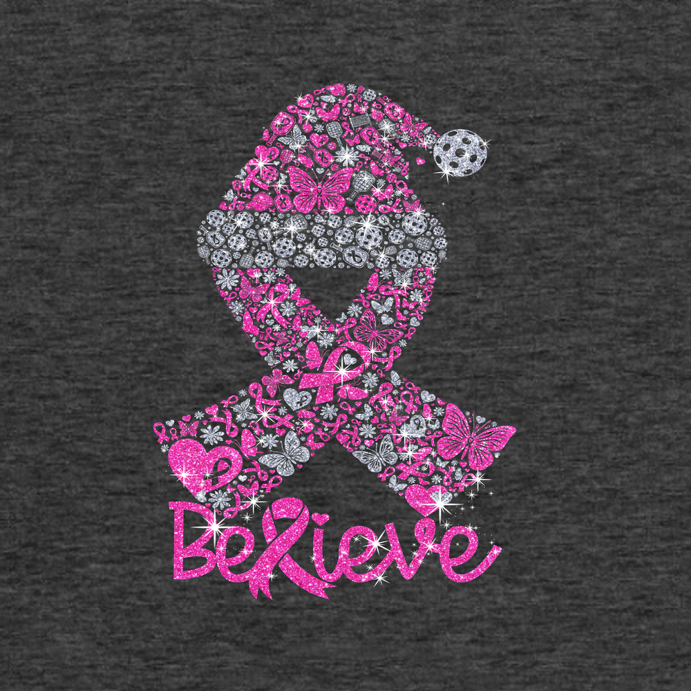 Pickleball Ribbon Believe Tank Top - Picklechillz
