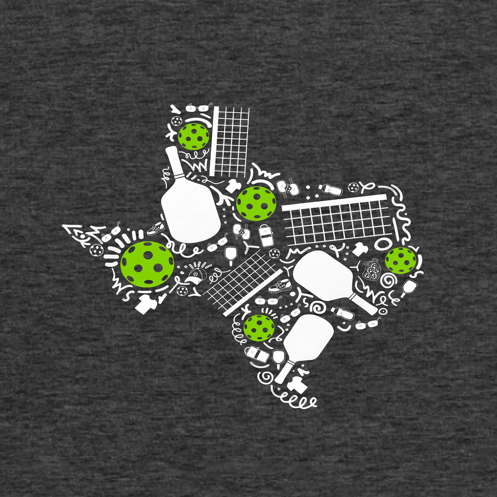 Texas Pickleball Map Tank Top - Picklechillz