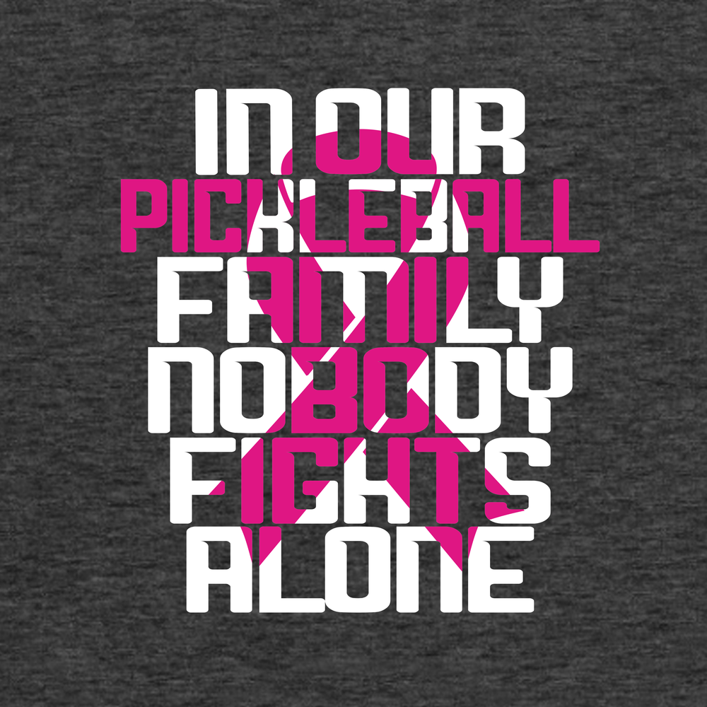 In Our Pickleball Family, Nobody Fights Alone Tank Top - Picklechillz