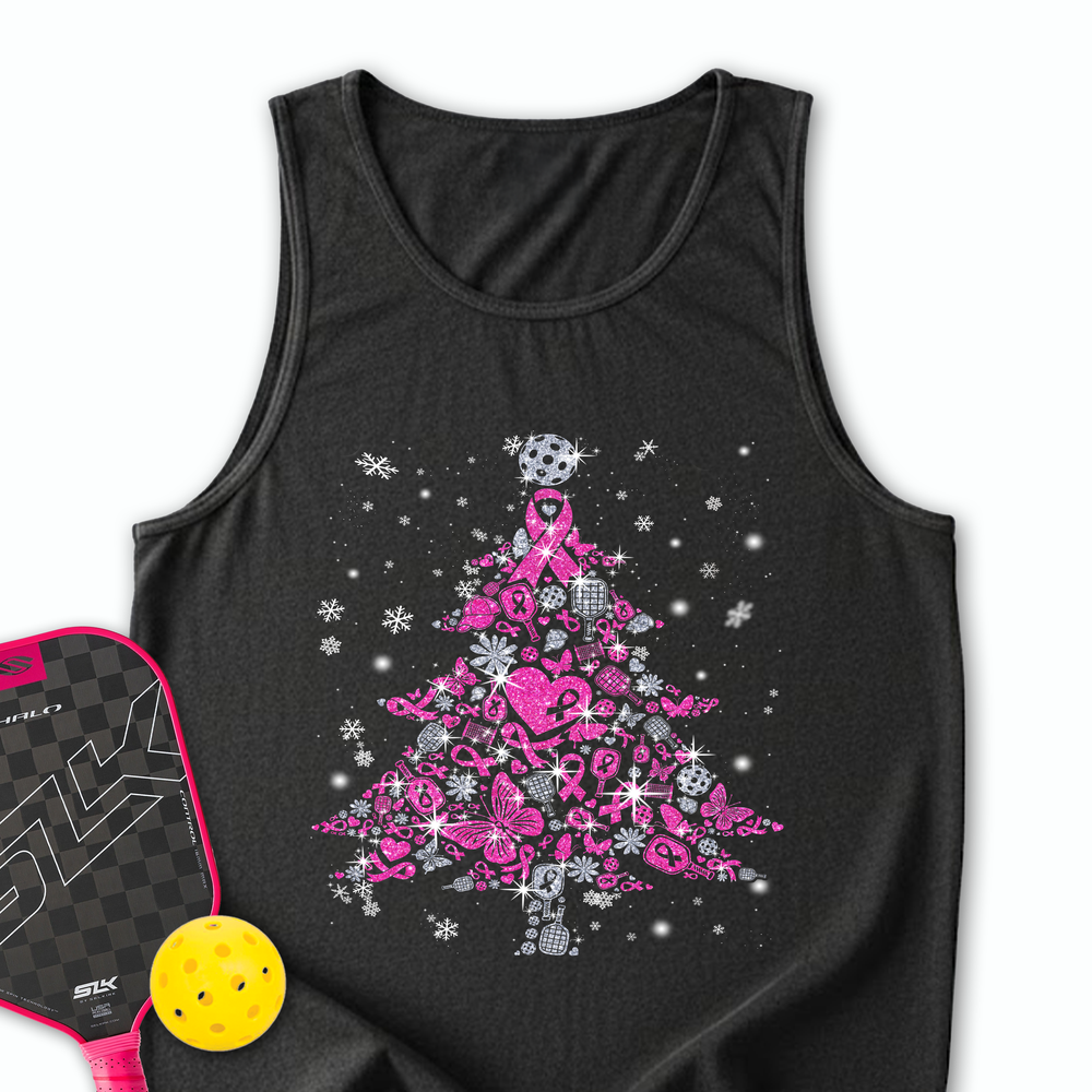 Pickleball Breast Cancer Awareness Tank Top - Picklechillz