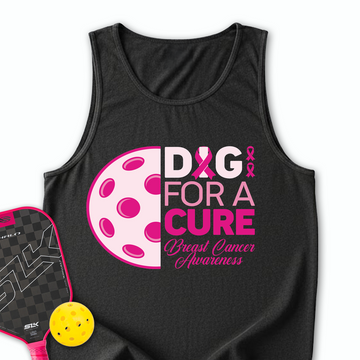 Dig For A Cure Tank Top - Picklechillz
