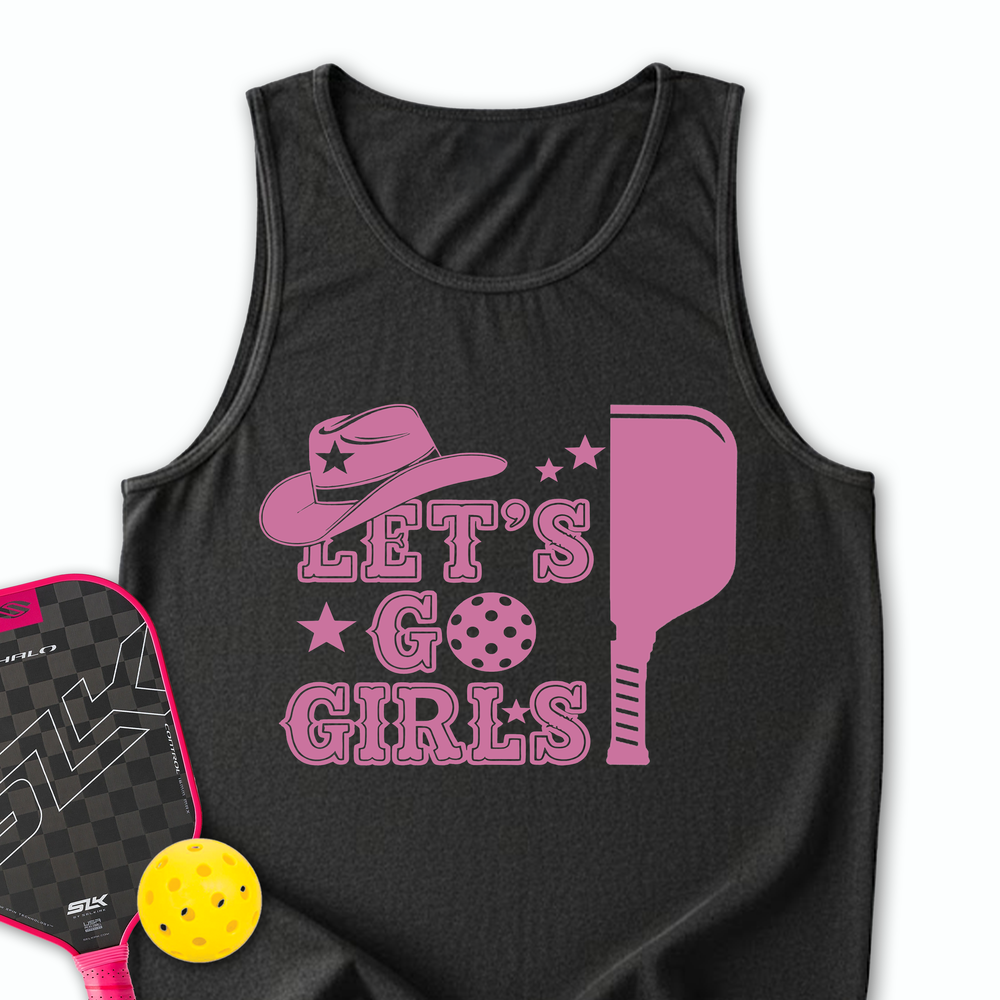 Let's Go Girls Cowboy Tank Top - Picklechillz