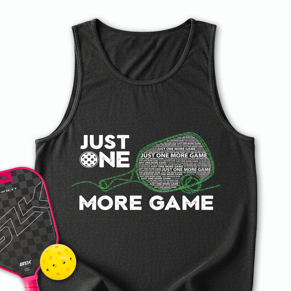 Just One More Game Quotes v1 Tank Top - Picklechillz