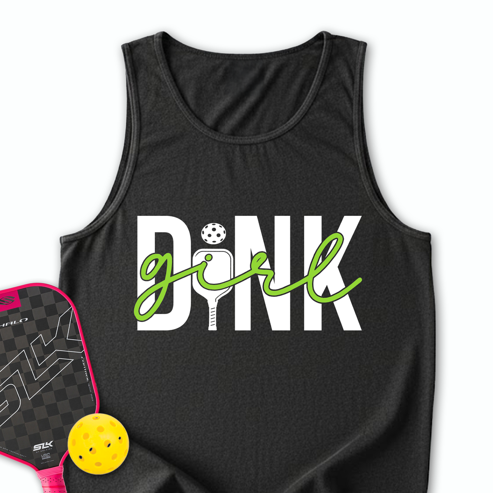 Dink Girl T-Shirt Tank Top - Picklechillz