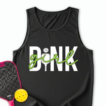 Dink Girl T-Shirt Tank Top - Picklechillz