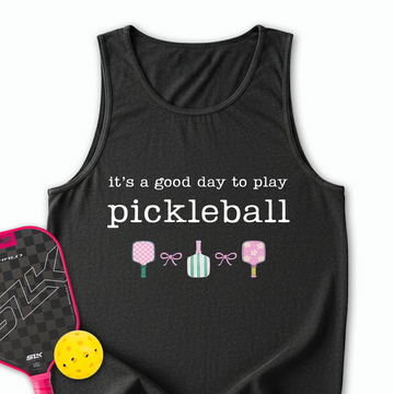 It's a good day to play Pickleball Tank Top - Picklechillz