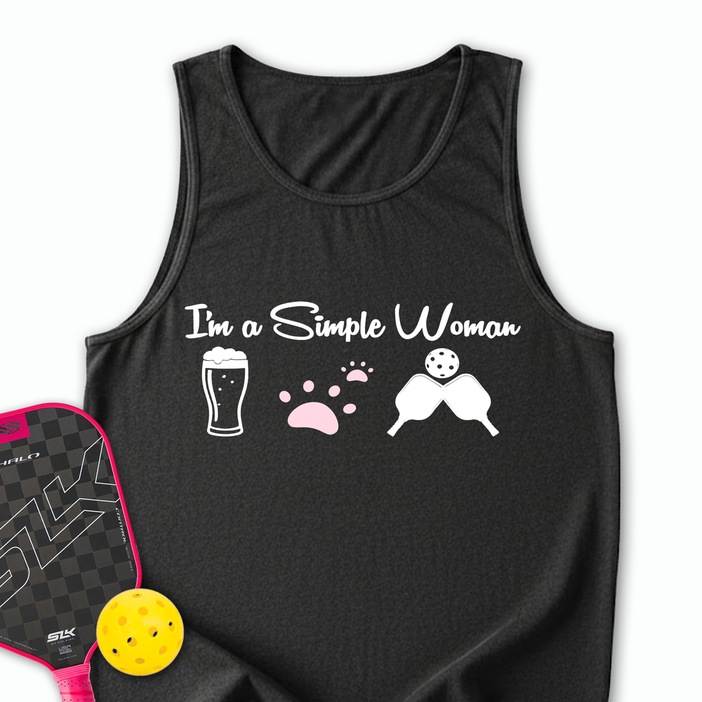 Cat Beer Pickleball Tank Top - Picklechillz