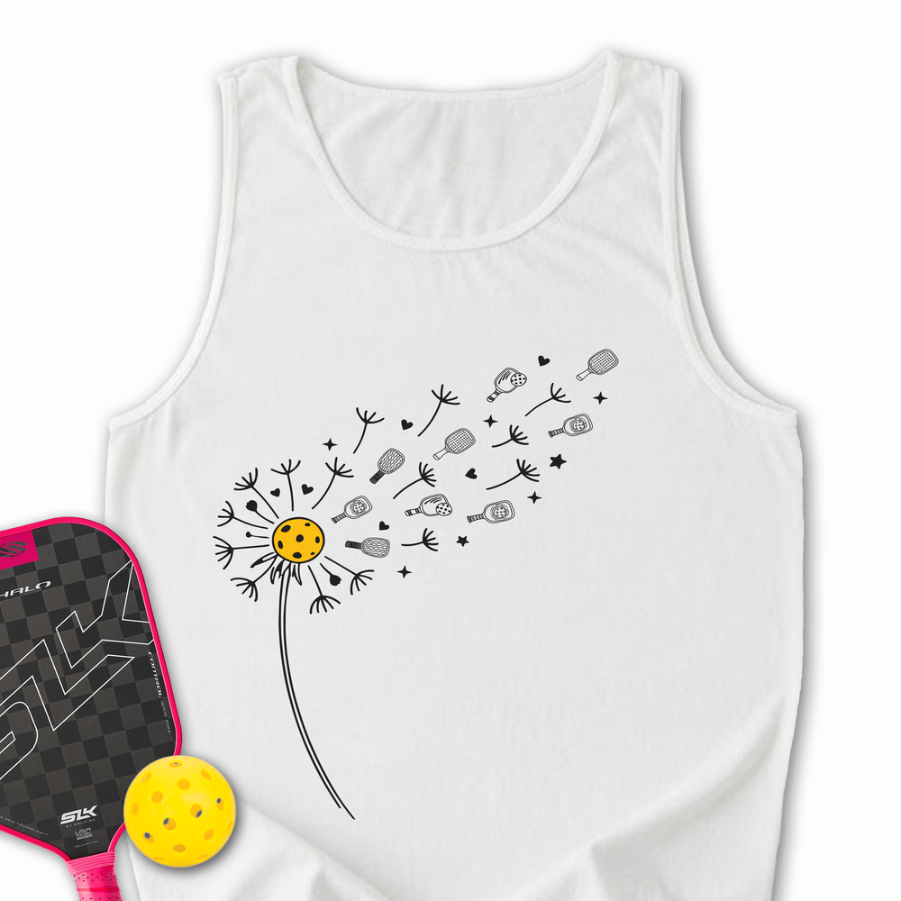 Pickleball Dandelion Tank Top - Picklechillz