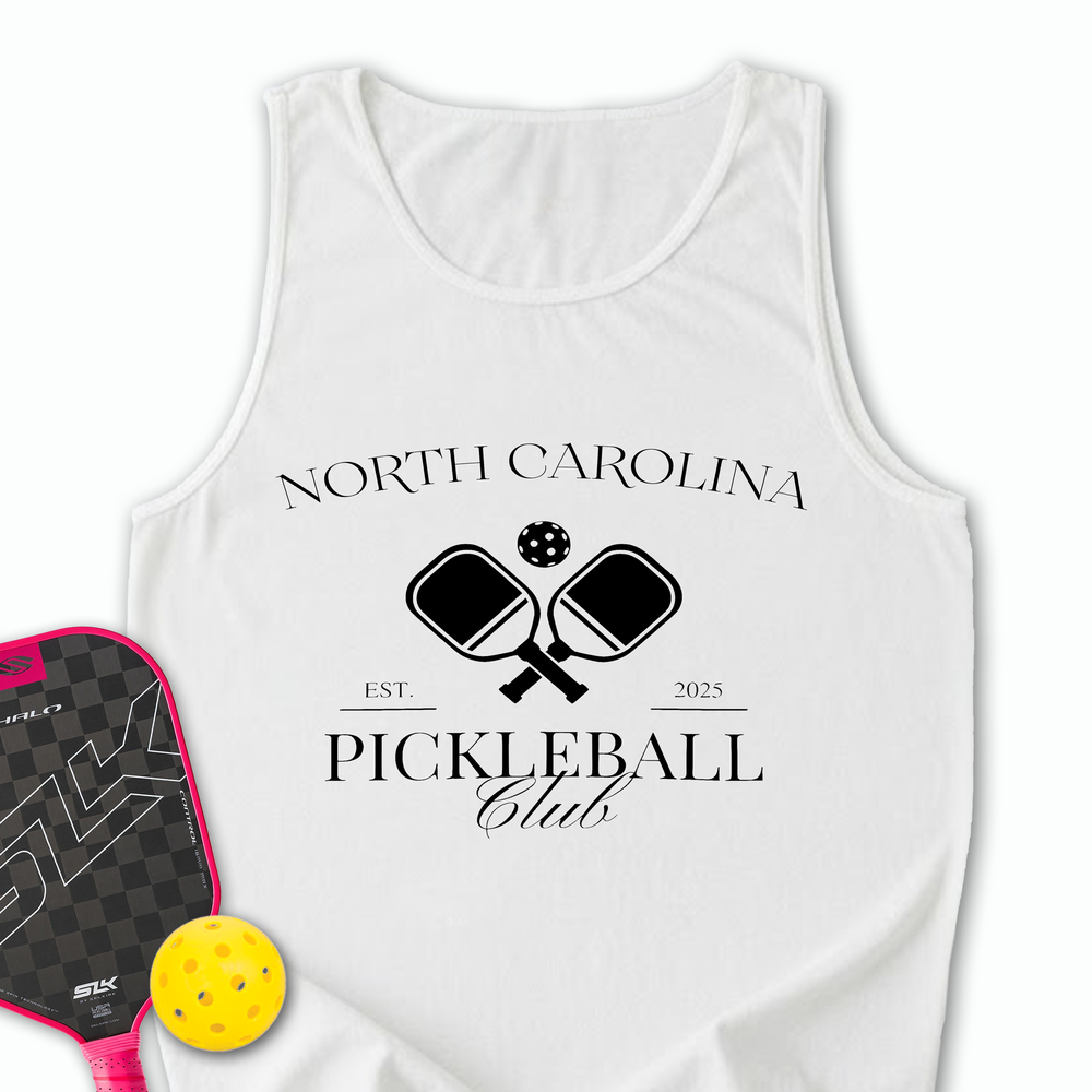 North Carolina Pickleball Club Tank Top - Picklechillz