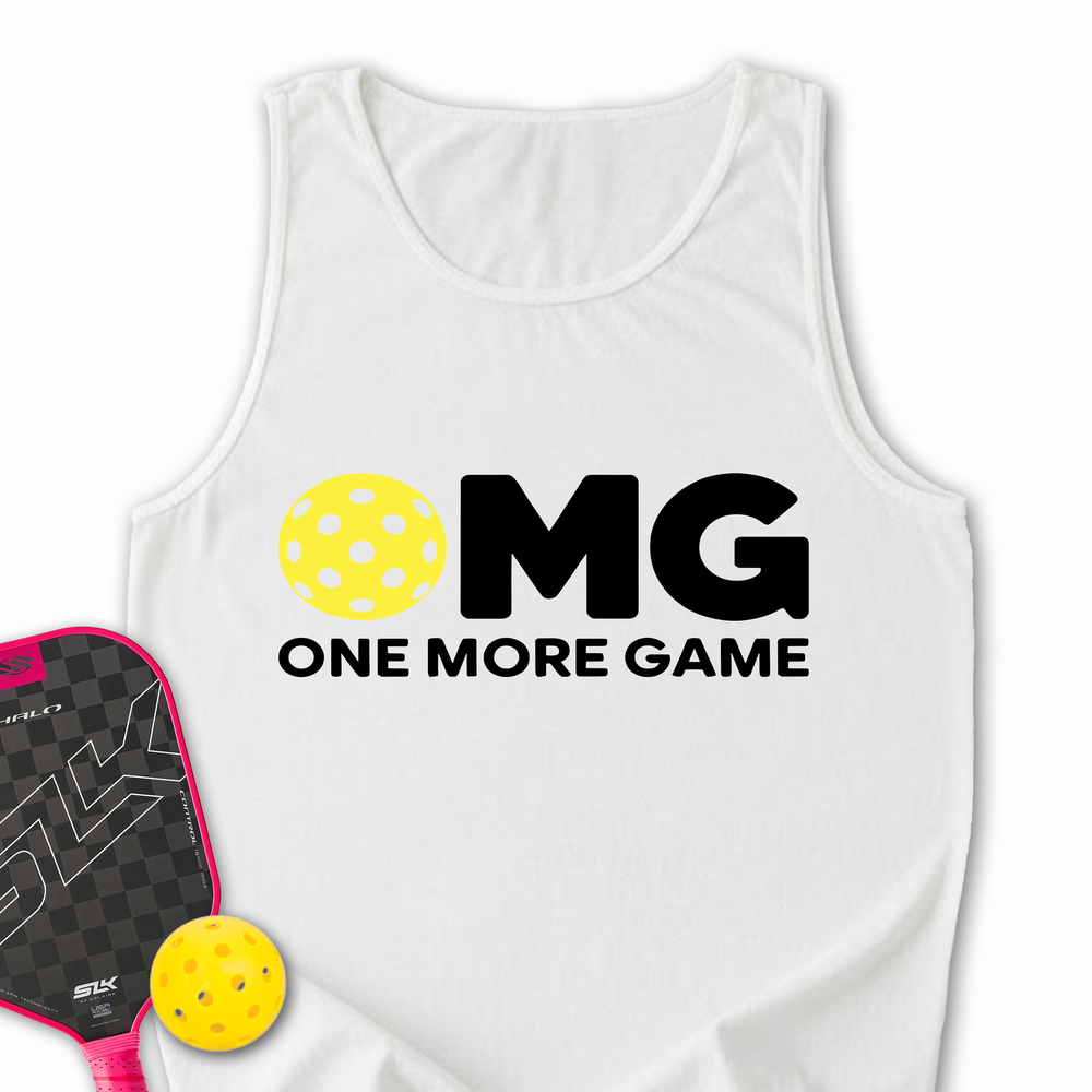 OMG One More Game Tank Top - Picklechillz
