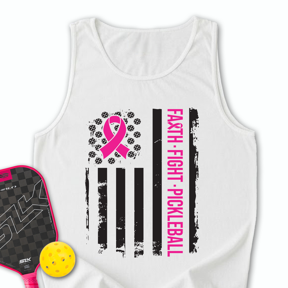 Faith, Fight, Pickleball Tank Top - Picklechillz