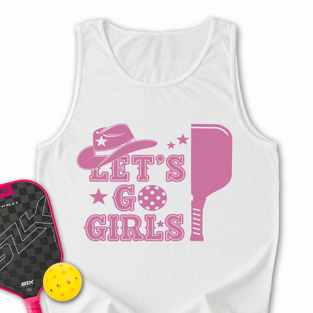 Let's Go Girls Cowboy Tank Top - Picklechillz