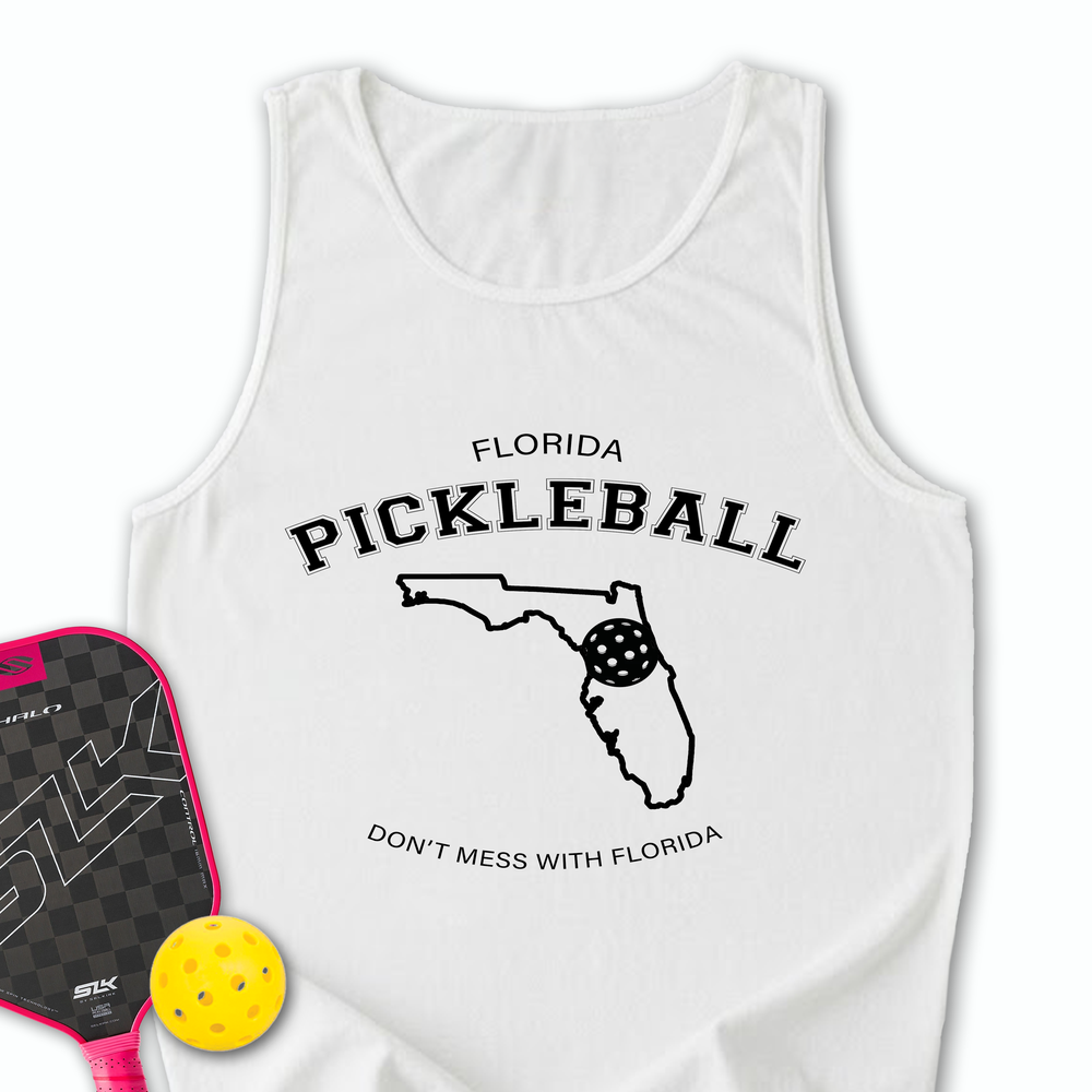 Don't Mess With Florida Pickleball Tank Top - Picklechillz