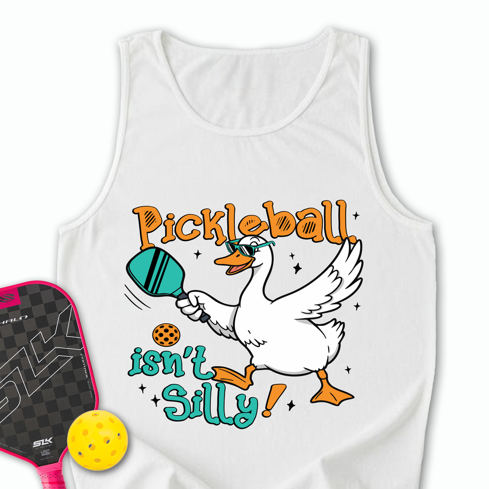 Pickleball Isn’t Silly Graphic Tank Top - Picklechillz