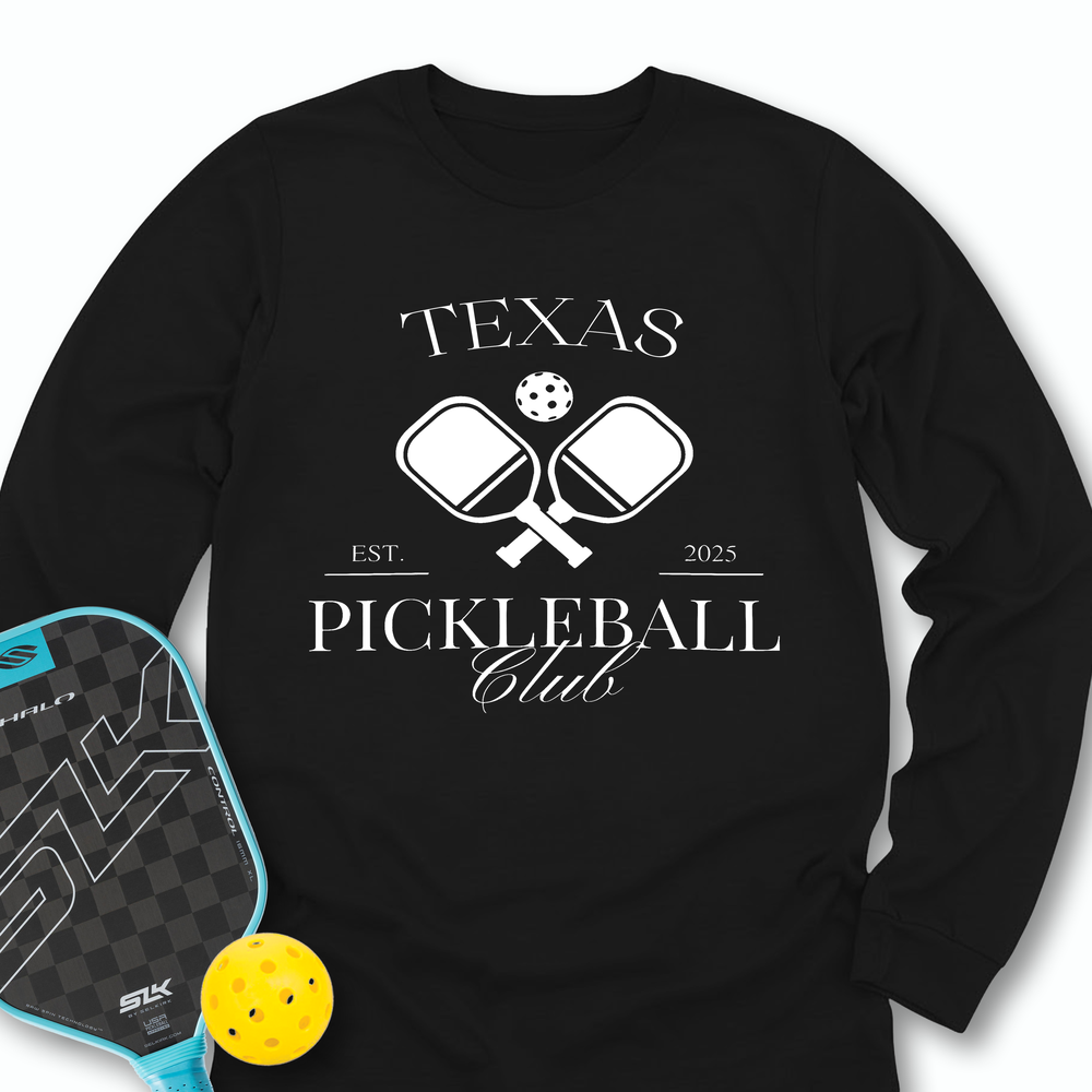 Texas Pickleball Club Long Sleeve - Picklechillz