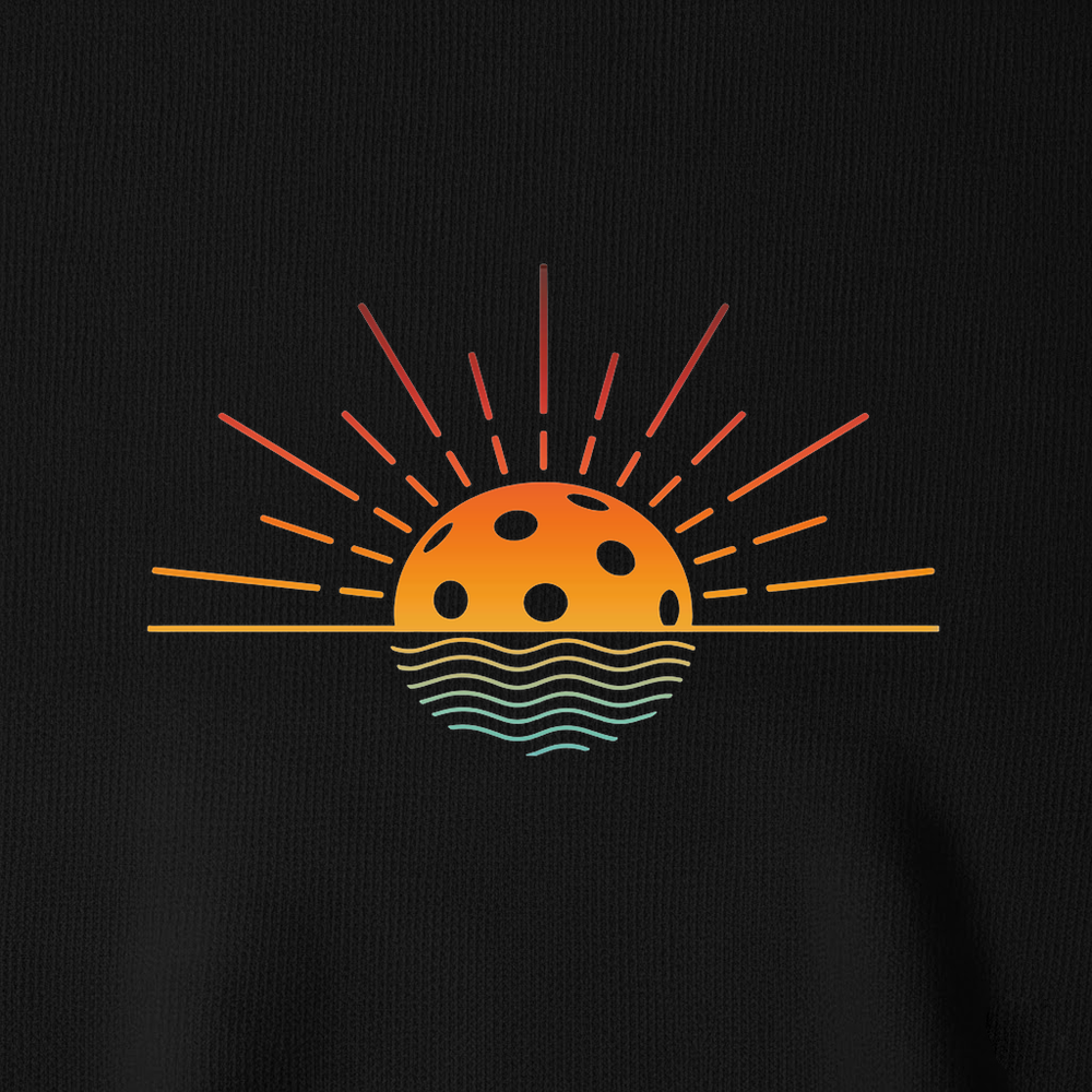 Pickleball Retro Sunset Tank Top - Picklechillz