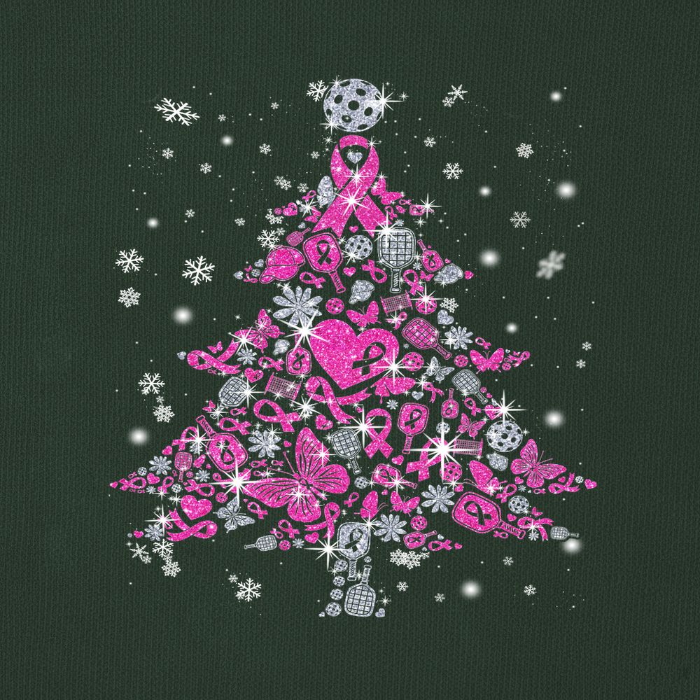 Pickleball Breast Cancer Awareness Sweatshirt - Picklechillz