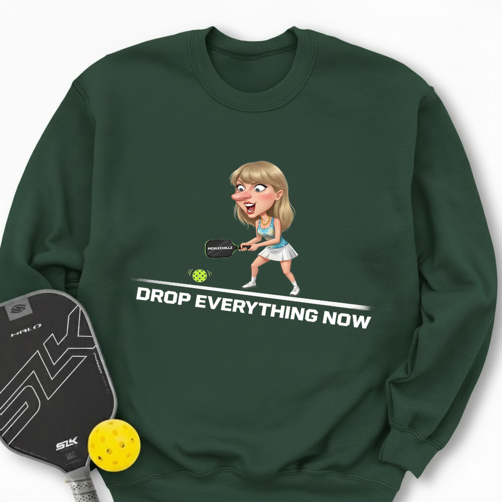 Drop Everything Now Sweatshirt - Picklechillz