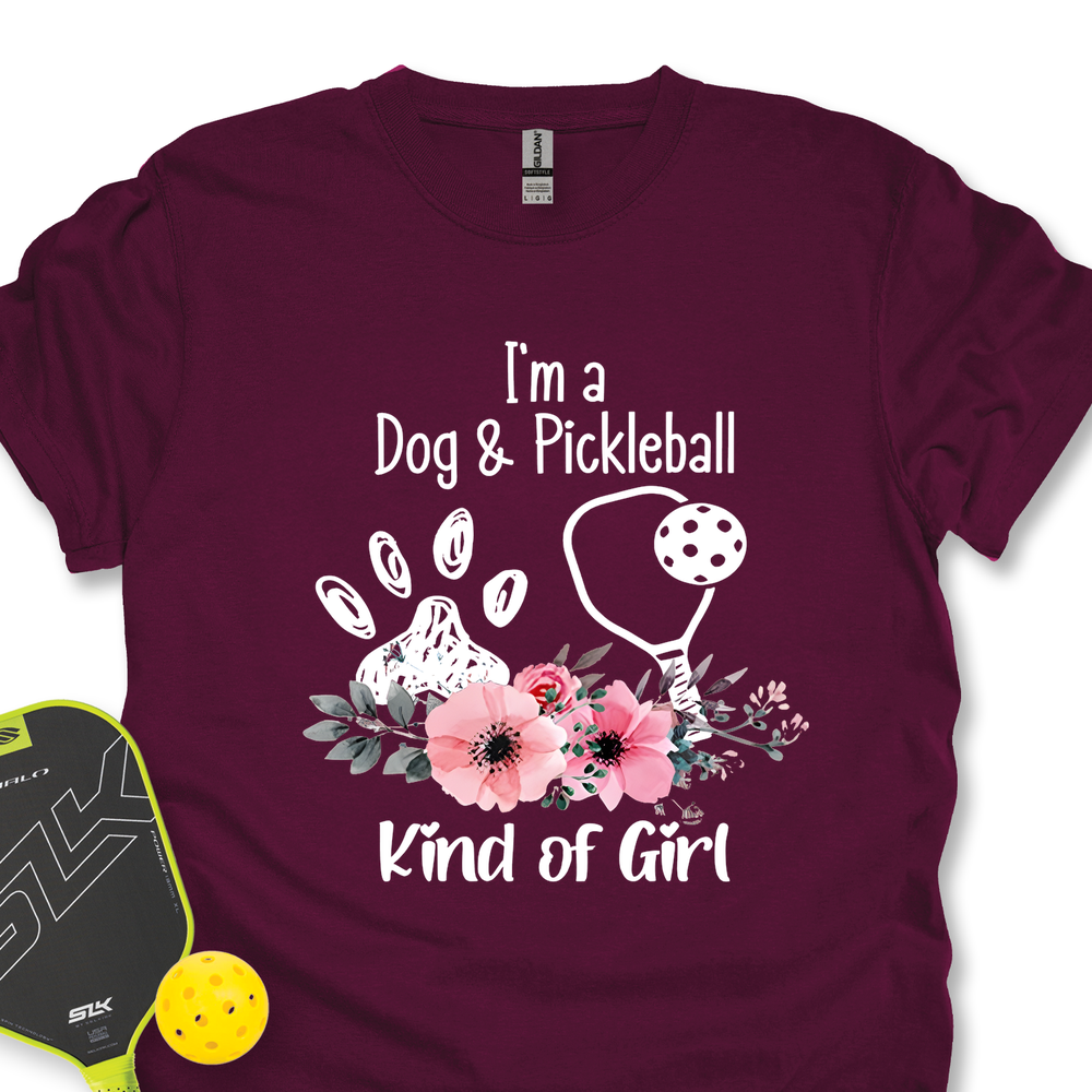 Dog Lover Pickleball Player Unisex T-Shirt - Picklechillz