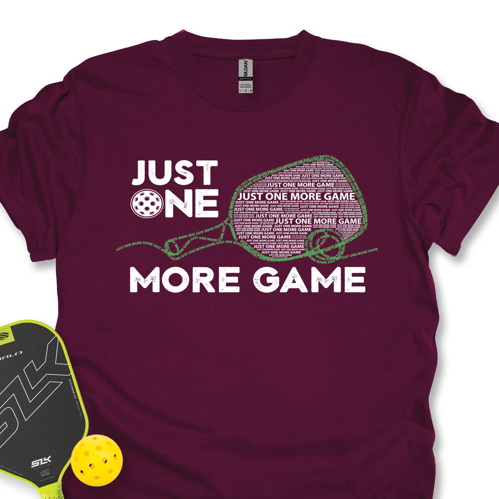 Just One More Game Quotes v1 Unisex T-Shirt - Picklechillz