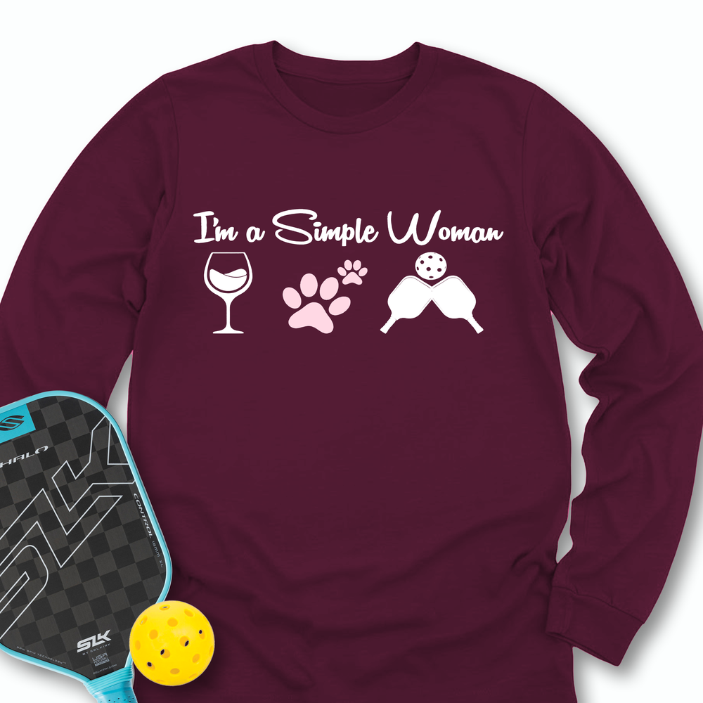 Dog Coffe Pickleball Long Sleeve - Picklechillz