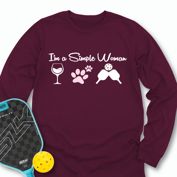 Dog Coffe Pickleball Long Sleeve - Picklechillz