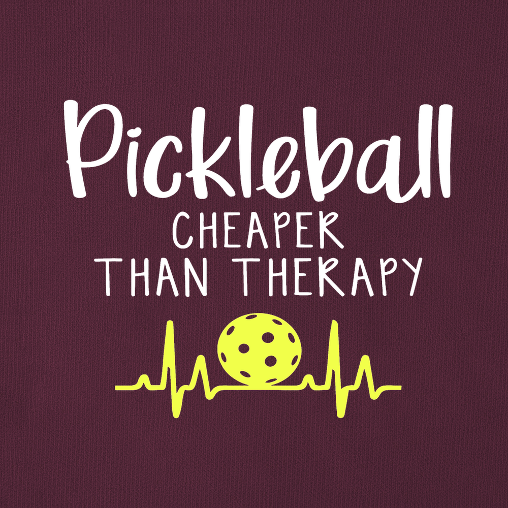 Pickleball Cheaper Than Therapy Long Sleeve - Picklechillz