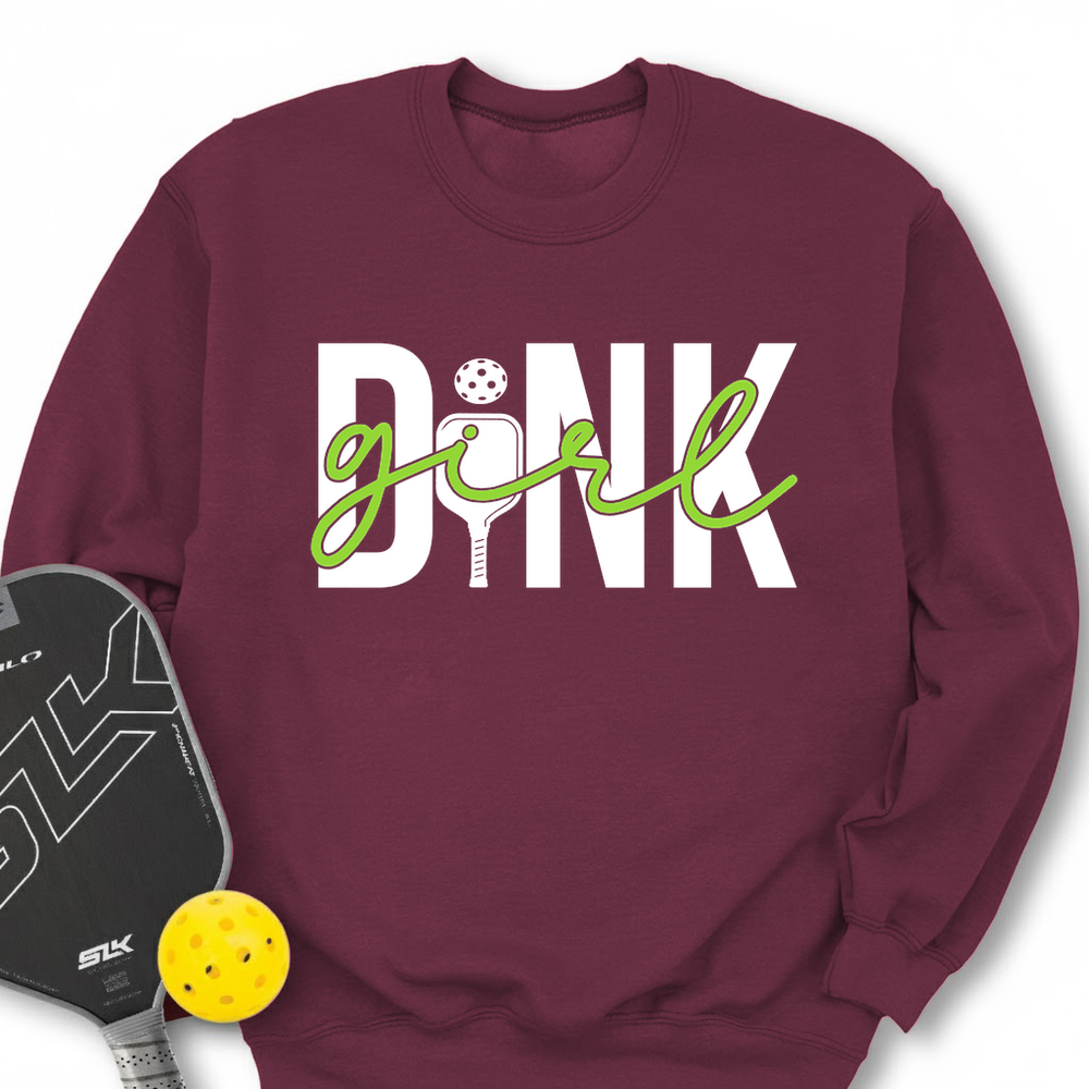 Dink Girl T-Shirt Sweatshirt - Picklechillz