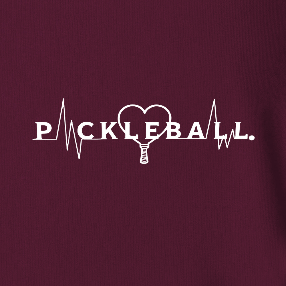 Pickleball Heartbeat Graphic V2 Unisex T-Shirt - Picklechillz
