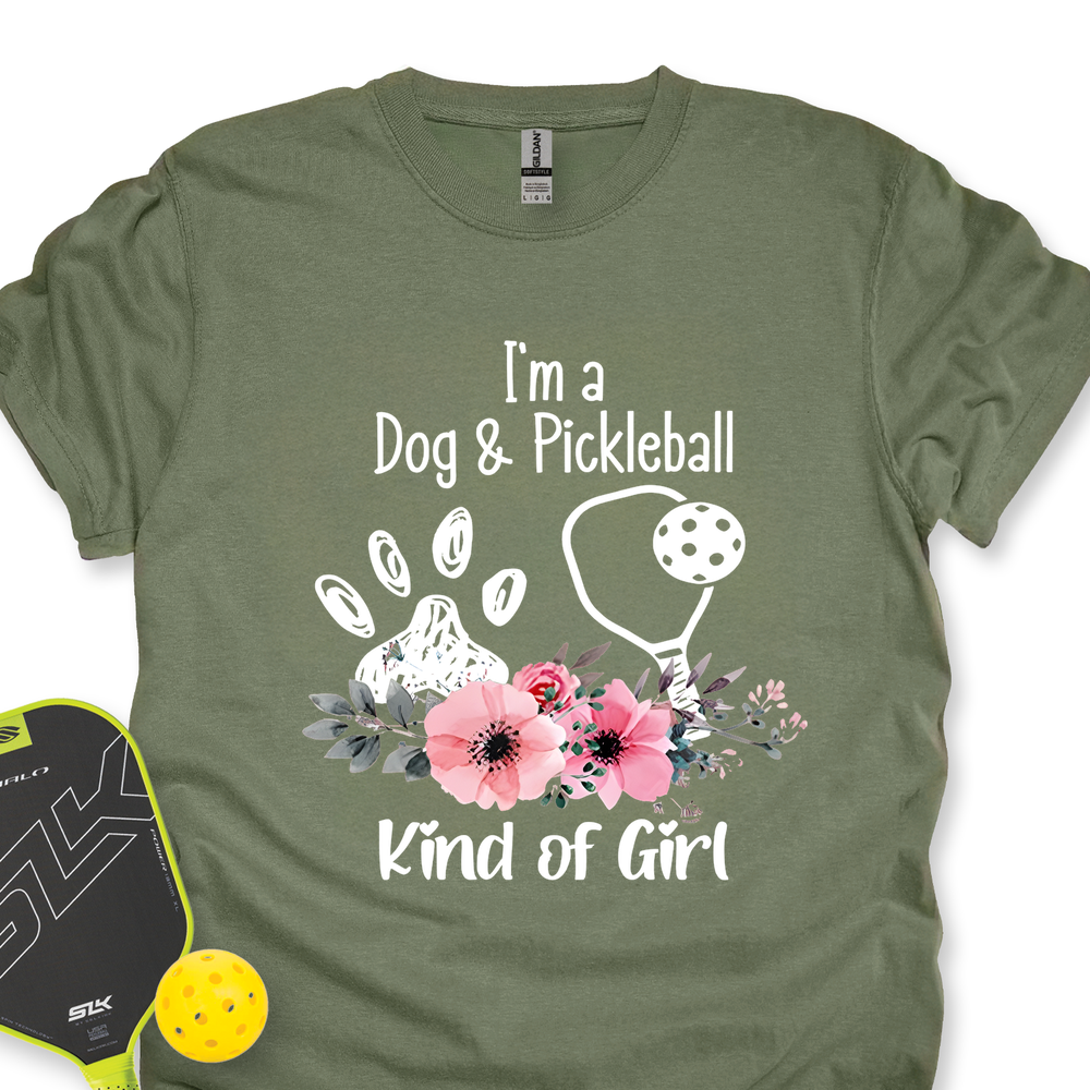 Dog Lover Pickleball Player Unisex T-Shirt - Picklechillz