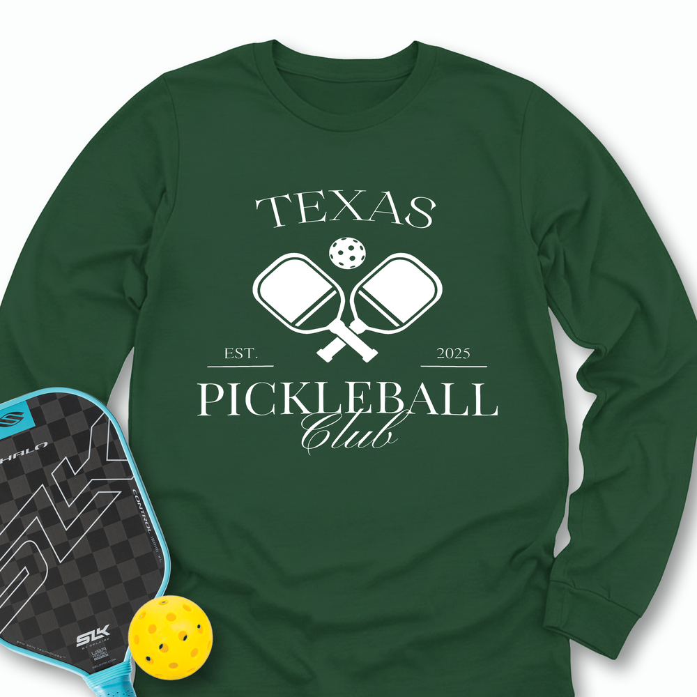 Texas Pickleball Club Long Sleeve - Picklechillz